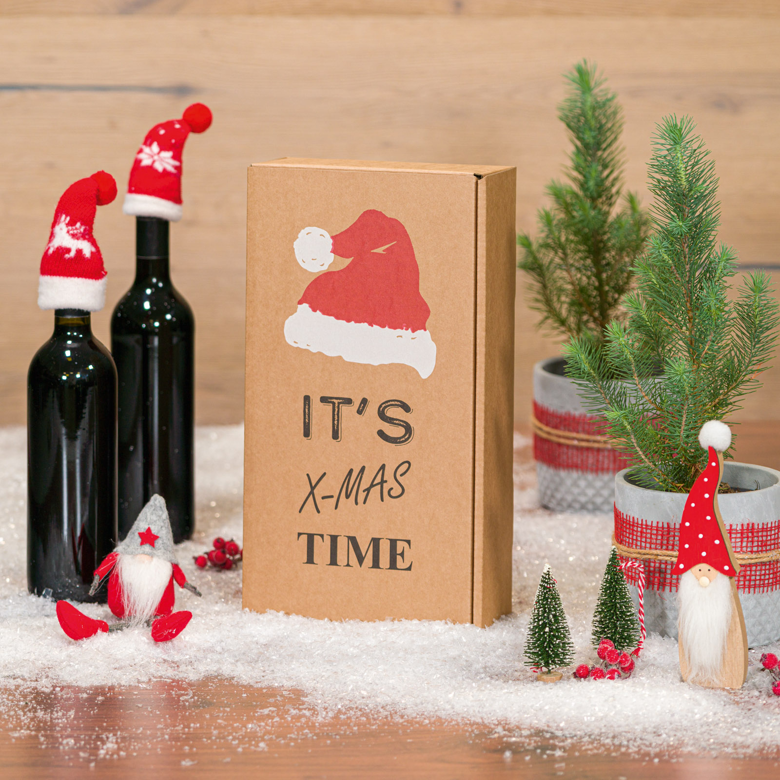 Unsere Wein- und Geschenkverpackungen für Weihnachten...