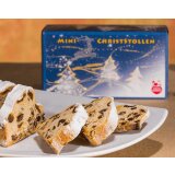 Geschenkset Weihnachten "Glühwein rot mit Elisenlebkuchen und Stollen"